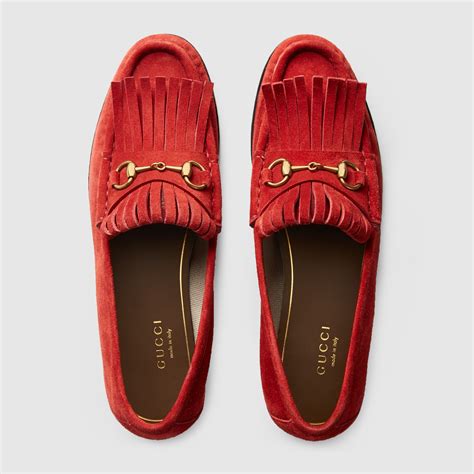 gucci loafer style|gucci fringe loafer.